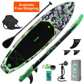 Free Shipping Dropshipping Australia Warehouse Have Stock Stand Up Paddle Board 10'8"x33''x6'' Inflatable Paddleboard Soft Top Surfboard with ISUP Acc